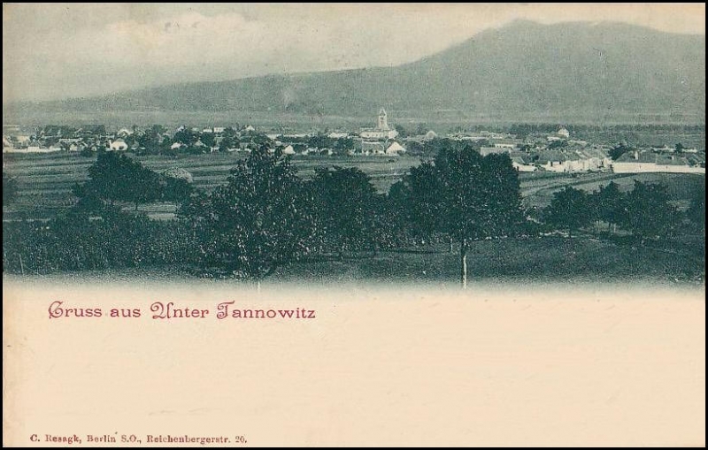 Dolní Dunajovice 1904